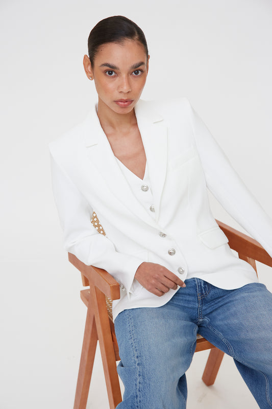BLAZER BLANCA