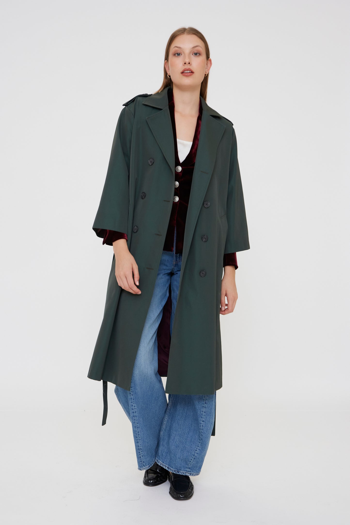 GABARDINA VERDE