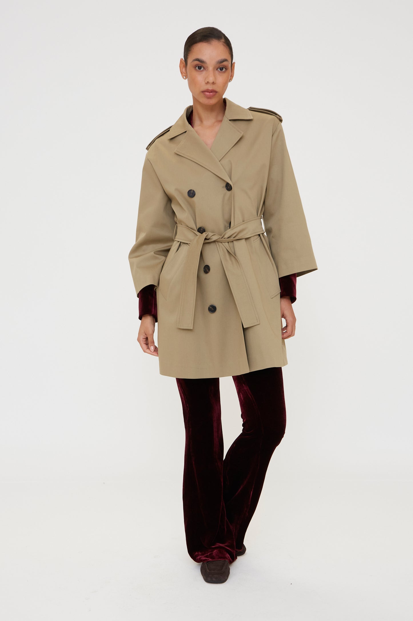 GABARDINA CAMEL