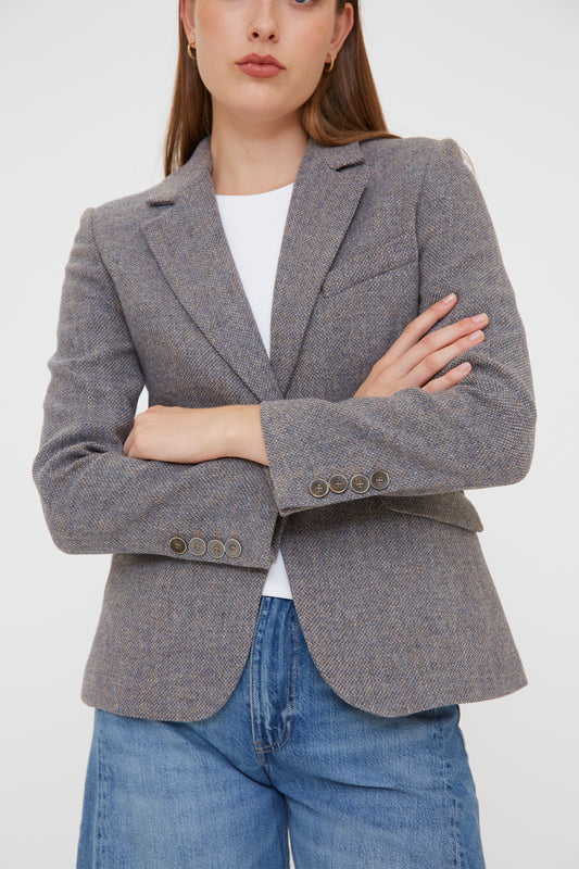 CHAQUETA CAROLINE OJO DE PERDIZ