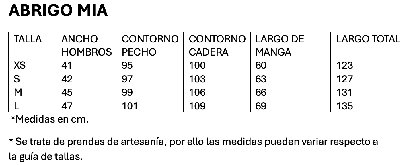 ABRIGO MIA MARRÓN