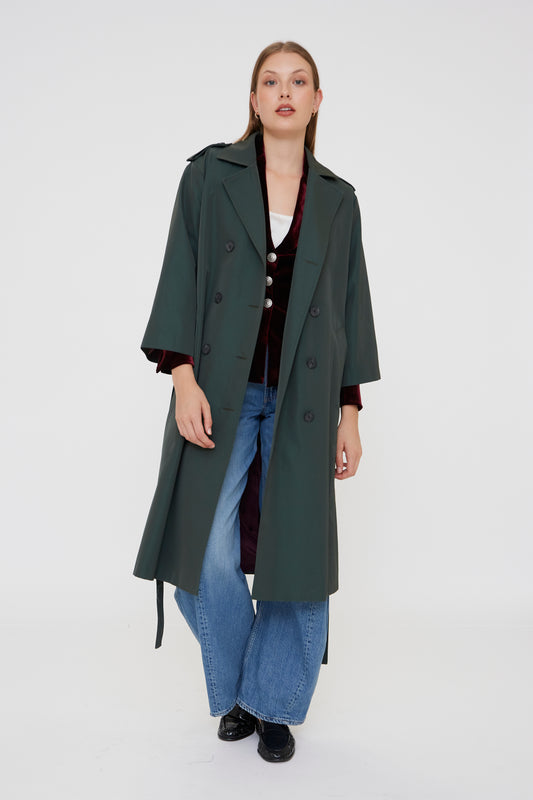 GABARDINA VERDE