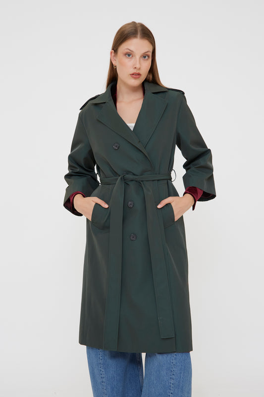 GABARDINA VERDE