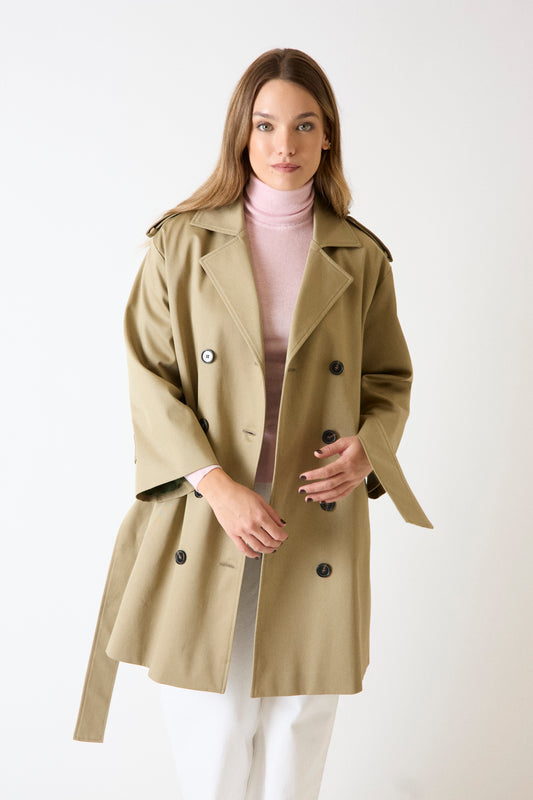 GABARDINA CAMEL