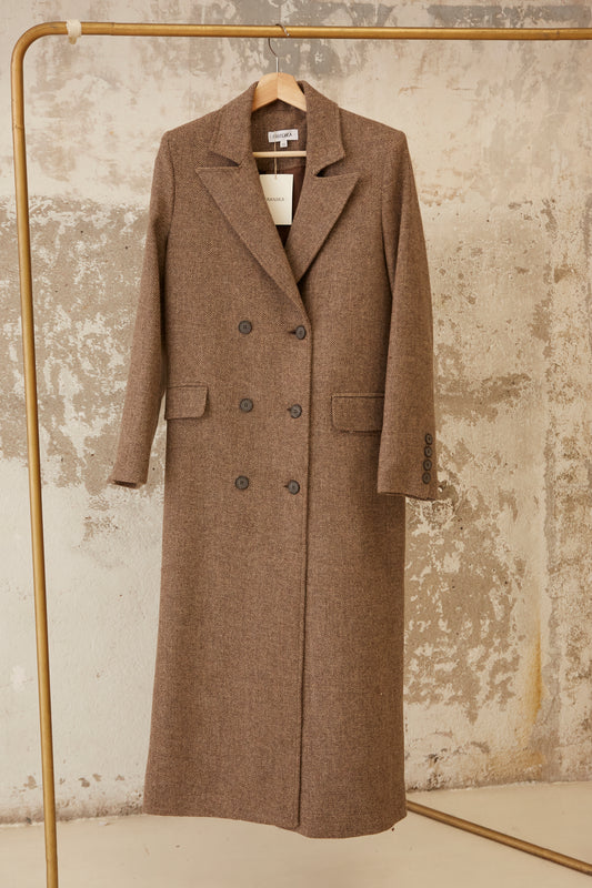 ABRIGO MIA OJO PERDIZ